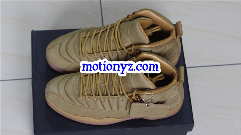 PSNY x Air Jordan 12 Retro Wheat Yellow